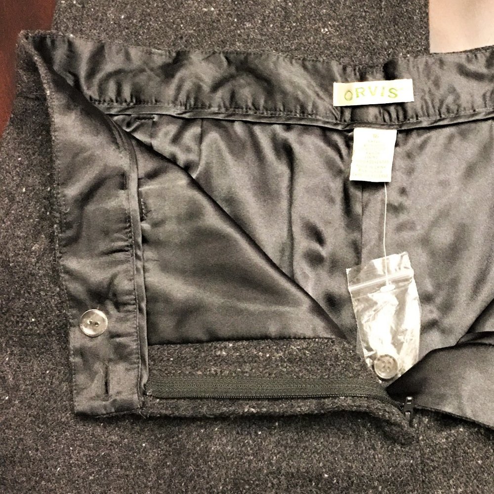 ORVIS Grey Wool Jacket (18) and Pants (16)  NWOT! - Picture 15 of 16